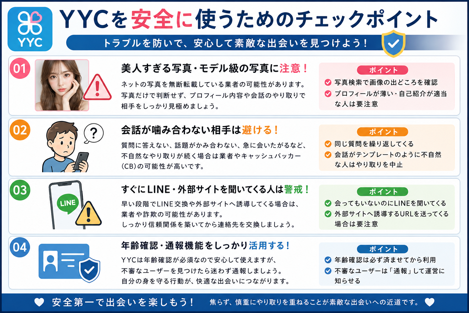YYCを安全に使うためのチェックポイント